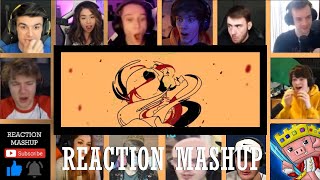 Reaction Mashup  Dream SMP Members React to SADist quotHog Huntquot Animation [upl. by Mackoff43]