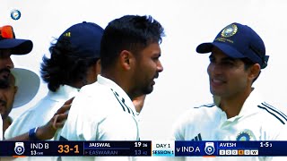 India A Vs India B  Kl Rahul Shubman gill  Duleep Trophy 1st day [upl. by Rebmaed390]