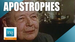 Apostrophes  Marguerite Yourcenar quotMémoires dHadrienquot  Archive INA [upl. by Estevan]