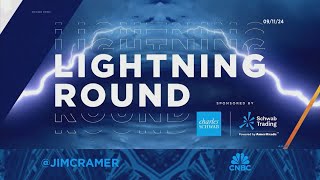 Lightning Round Im a buyer of PayPal says Jim Cramer [upl. by Haron]