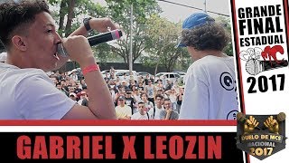 🎤GABRIEL X LEOZIN  SEMIFINAL CPBMC2017  SELETIVA SP DUELO DE MCS NACIONAL CPBMC🎤 [upl. by Nyrhtakyram275]