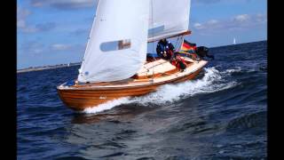 klassisch am wind Folkeboot Charter [upl. by Laurene]