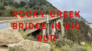 19 Rocky Creek and Bixby Bridges in Big Sur [upl. by Masson]