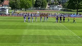 2022 0514 Oberliga SGV Freiberg Fussball vs FSV 08 BietigheimBissingen [upl. by Enilorak]