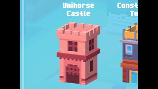 Crossy Road Castle Unihorse Rainbow Run [upl. by Inalak]