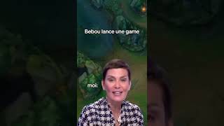 BEBOU LANCE UNE GAME  MOI jeuxvidéo memes gaming leagueoflegends [upl. by Midge]