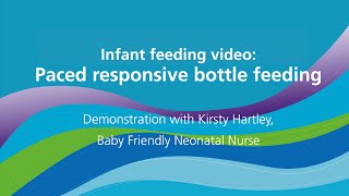 Paced responsive bottle feeding [upl. by Mota]