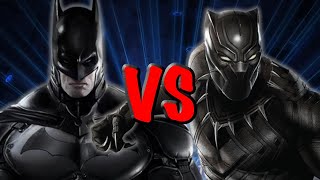 Black Panther v Batman THE RAP BATTLE [upl. by Ehtylb49]