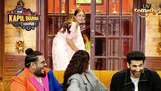 Kapil की बीवी Bindu का फंस गया चलते Show में Pallu  The Kapil Sharma Show S2  Best Moments [upl. by Refinej]