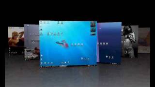 Desktop  windows 7  Cube Desktop [upl. by Euphemiah]