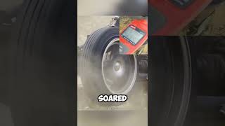 Crazy Tire Acceleration 🔥🚗 What Really Happens US Knowledge Tire ShortsFeed [upl. by Eesdnyl978]