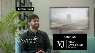 NAVIGO  Client Testimonial Film  Vilas Javdekar Developers [upl. by Oremodlab]