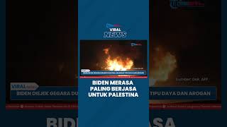 Merasa Paling Berjasa Bantu Palestina Biden Dapat Kecaman hingga Disebut Penuh Tipu Daya [upl. by Nerro]