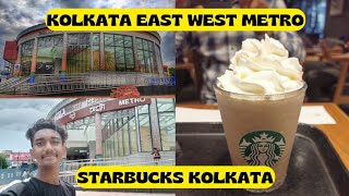 Sealdah to City Center Metro Station🔥 Full Details🤩 Starbucks Drinks Free  EastWest Metro 🤩 [upl. by Einahc]