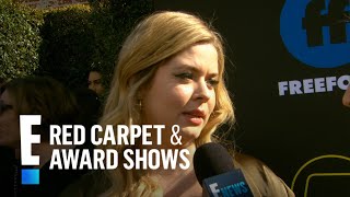 Sasha Pieterse Reveals Alison amp Emily Arent Broken Up  E Red Carpet amp Award Shows [upl. by Etty]