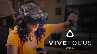 Introducing VIVE Focus Vision  NextGen VR Gaming by HTC VIVE [upl. by Hatcher]