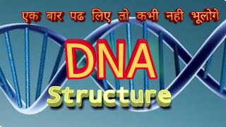 Dna structure in hindi [upl. by Thorndike]