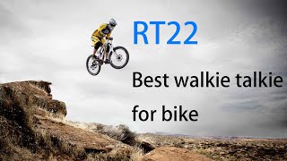 RT22 Best walkie talkie for bike丨small and portable walkie talkie [upl. by Lamraj]