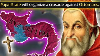 This Cursed Strat Makes Byzantium Easy  EU4 136 Catholic Byzantium [upl. by Kimmi]