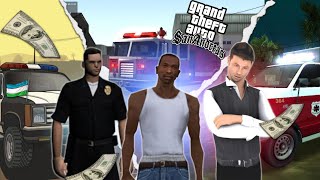 GTA SAN ANDREASDA TURLI ISHLARDA ISHLAB CHIQDIM  GTA SAN ANDREAS [upl. by Otreblig]