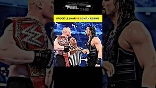 Roman Reigns💯🔥 Vs Brock Lesnar At SummerSlam 2018😱 shorts [upl. by Irwin]