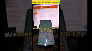 Huawei P30 Pro VOGL29 imei Repair  Huawei p30 pro imei repair  Huawei vogl29 imei repair [upl. by Aicsila508]