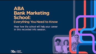 ABA Bank Marketing School Everything You Need to Know [upl. by Calvano]