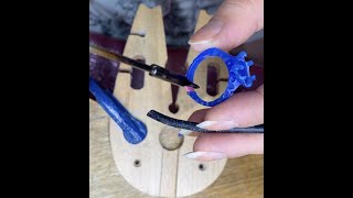 Madame Mak Jewellery Ring Resizing in Wax Before Casting How To Resize A Ring [upl. by Africa]