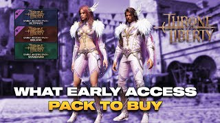 What Early Access Packs to Buy  Preorder Throne amp Liberty [upl. by Mccoy]