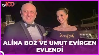 Alina Boz amp Umut Evirgen Çiftinin Düğününe Ünlü Akını [upl. by Lan]