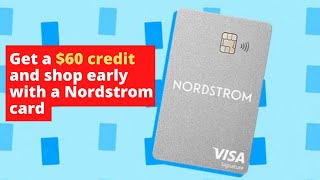 Anniversary SALE 2021  Get a 60 CREDIT and shop early with a Nordstrom card [upl. by Budd]