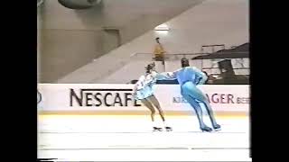 Isabelle Brasseur and Lloyd Eisler  NHK Trophy 1992 LP [upl. by Wendelina]