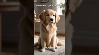 GOLDEN RETRIEVER GROWTH STAGES🐶 dog doglover animals cute cat [upl. by Golden853]