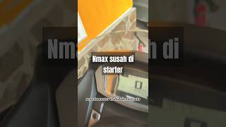 NMAX SUSAH DISTARTER  NMAX TIDAK BISA HIDUP  NMAX NEW mekanik bengkel otomotif [upl. by Prinz]