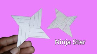 Origami Ninja Star  Kagaj Ka Ninja Star Kaise Banate Hai  Paper Ninja Star Craft  Ninja Star 🌟 [upl. by Ynamrej]