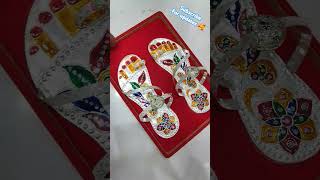 Chandi Ki Sandal Silver Chappal silver trendingreels reels explore shorts [upl. by Ahsitra]