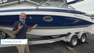 2021 Crownline E235 XS Bowrider Boat Review Full Walkthrough Video [upl. by Phelan380]