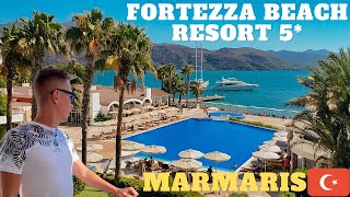 MARMARIS ТУРЦИЯ  FORTEZZA BEACH RESORT 5 [upl. by Montford]