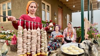 Unusual Lamb Intestines Recipe Deliciously Cooked in Village by the Mountains [upl. by Eceinahs]