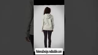 Veste zippée à capuche femme vidéo 86 Nokena Design [upl. by Gaskin]