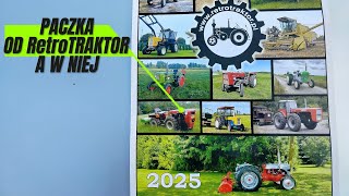 RetroTRAKTOR Kalendarz 2025 z Traktorami Agrojanusz  przegląd poszczególnych miesięcy [upl. by Enitsyrhc]