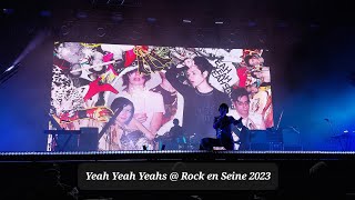 Yeah Yeah Yeahs  Gold Lion Rockenseinefestival 26082023 [upl. by Eenitsed]