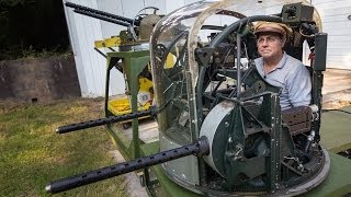 Meet Fred Bieser World War II Airplane Turret Restorer [upl. by Goldston]