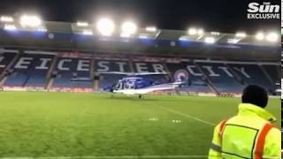 Footage of Leicester City helicopter crash 360p [upl. by Lyrem]