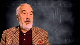 Christopher Lee corrects Peter Jackson on set [upl. by Pascasia]