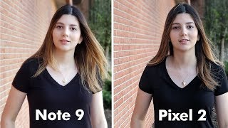 Samsung Galaxy Note 9 Camera vs Pixel 2 [upl. by Aicnarf680]