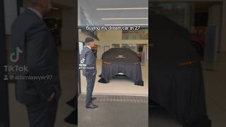 Buying my dream car at 27 Lamborghini lawyer lamborghini car dreamcar [upl. by Alderson]