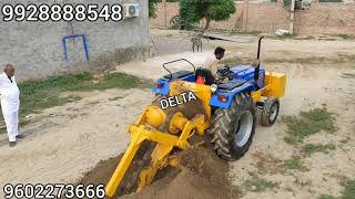 TRACTOR TRENCHER INDIA [upl. by Marmawke]