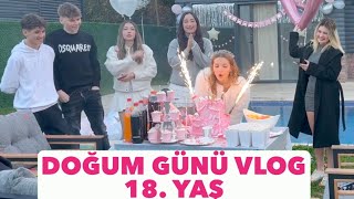 Doğum Günü Vlog Ecrin Su Çoban 18 Yaş [upl. by Oirromed]