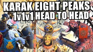 🔴 1v1v1 Head to Head Race to Karak Eight Peaks Campaign [upl. by Cullan704]